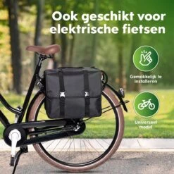 Ekostar® Online Shopping - Fietstassen Dubbel - Waterafstotend - Fietstas - 46 Liter - Fietstassen Elektrische Fietsen -BASIL Verkoop 1200x1200 424