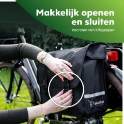 Ekostar® Online Shopping - Fietstassen Dubbel - Waterafstotend - Fietstas - 46 Liter - Fietstassen Elektrische Fietsen -BASIL Verkoop 1200x1200 425