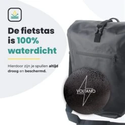 Voltano Luxe Fietstas Greek 28L - Enkele Pakaftas - Zwart Met Motief - 100% Waterdicht - Gratis Schouderband 15 Voltano Luxe Fietstas Greek 28L - Enkele Pakaftas - Zwart Met Motief - 100% Waterdicht - Gratis Schouderband -BASIL Verkoop 1200x1200 459
