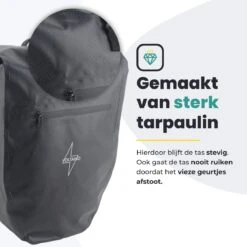 Voltano Luxe Fietstas Greek 28L - Enkele Pakaftas - Zwart Met Motief - 100% Waterdicht - Gratis Schouderband 20 Voltano Luxe Fietstas Greek 28L - Enkele Pakaftas - Zwart Met Motief - 100% Waterdicht - Gratis Schouderband -BASIL Verkoop 1200x1200 464