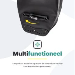 Voltano Luxe Fietstas Greek 28L - Enkele Pakaftas - Zwart Met Motief - 100% Waterdicht - Gratis Schouderband 22 Voltano Luxe Fietstas Greek 28L - Enkele Pakaftas - Zwart Met Motief - 100% Waterdicht - Gratis Schouderband -BASIL Verkoop 1200x1200 465