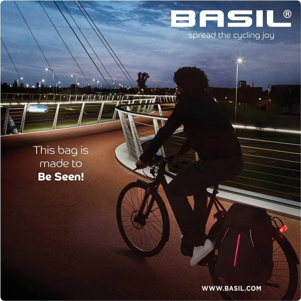 Basil B-Safe Commuter Fietsrugzak Nordlicht - Voor 15,6inch Laptop - Groen - 18 Liter 9 Basil B-Safe Commuter Fietsrugzak Nordlicht - Voor 15,6inch Laptop - Groen - 18 Liter - Afbeelding 9