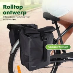 Ekostar® Online Shopping - Fietstassen Dubbel - Rolltop - Fietstas - Waterbestendig - Fietstassen Elektrische Fietsen - 46 L 14 Ekostar® Online Shopping - Fietstassen Dubbel - Rolltop - Fietstas - Waterbestendig - Fietstassen Elektrische Fietsen - 46 L -BASIL Verkoop 1200x1200 477