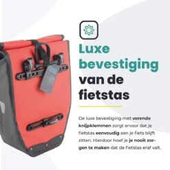 Voltano Luxe Fietstas 28L - Enkele Pakaftas - Zwart / Rood - 100% Waterdicht - Gratis Schouderband 16 Voltano Luxe Fietstas 28L - Enkele Pakaftas - Zwart / Rood - 100% Waterdicht - Gratis Schouderband -BASIL Verkoop 1200x1200 503