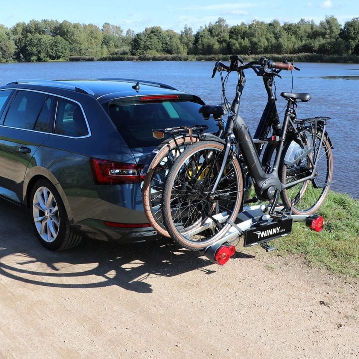 Twinny Load Fietsendrager - E-carrier - Ultra 2 - Draagkracht 56 Kg - Zwart 4 Twinny Load Fietsendrager - E-carrier - Ultra 2 - Draagkracht 56 Kg - Zwart - Afbeelding 4