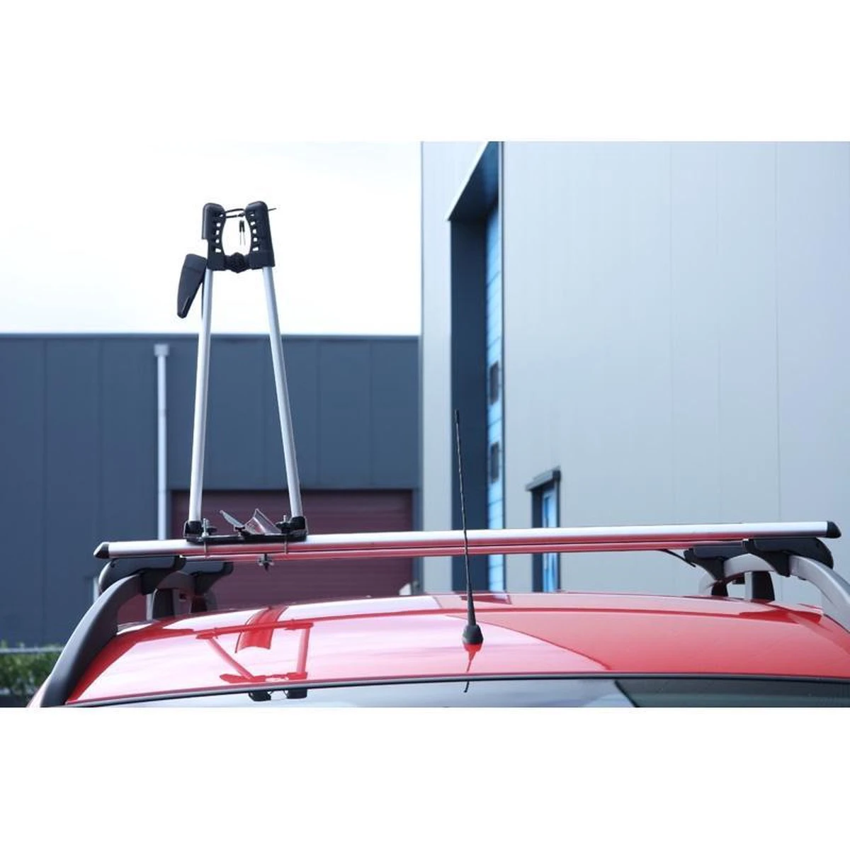 Twinny Load Fietsendrager Dakdrager 1 Fiets Zilver 2 Twinny Load Fietsendrager Dakdrager 1 Fiets Zilver - Afbeelding 2