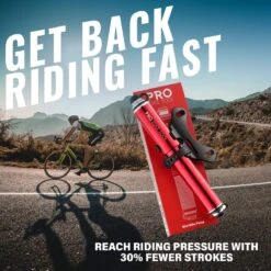 PRO BIKE TOOL Mini Luchtpomp Fiets, Fietspomp Voor Alle Ventielen (Presta & Schrader), Hoge Druk Tot 6,9 Bar / 100 PSI, Betrouwbare, Compacte & Lichtgewicht Framepomp, Pomp Voor Racefiets & Mountainbike. -BASIL Verkoop 1200x1200 581