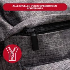 Dubbele Fietstas - Compact 26L Draagbaar- Waterafstotend - Ritssluiting -BASIL Verkoop 1200x1200 59