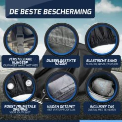 Easavida Fietshoes Voor 1/2 Fietsen – Fietsbeschermhoes – Waterdicht – 200 X 85 X 110 Cm – Inclusief Opbergtas -BASIL Verkoop 1200x1200 653