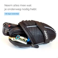 Vebics® Waterbestendige Zadeltas Fiets - Racefiets - Mountainbike - Universeel - Wielrennern Tas - MTB -BASIL Verkoop 1200x1200 66