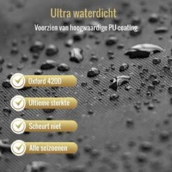 Xclusive-lifestyle® Fietshoes XXL - Universeel - 1 Of 2 Fietsen - Ultra Oxford 420D Zeer Sterk En Extra Dik - Bakfietshoes - Fietscover - Waterdichte PU Coating - Met Opbergtas En Zadelhoes 23 Xclusive-lifestyle® Fietshoes XXL - Universeel - 1 Of 2 Fietsen - Ultra Oxford 420D Zeer Sterk En Extra Dik - Bakfietshoes - Fietscover - Waterdichte PU Coating - Met Opbergtas En Zadelhoes -BASIL Verkoop 1200x1200 663