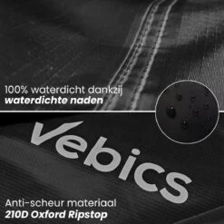 Vebics® Fietshoes Voor 1 Fiets Waterdicht - Elektrische Fiets - Fietsbeschermhoes - Stalling - Zwart 19 Vebics® Fietshoes Voor 1 Fiets Waterdicht - Elektrische Fiets - Fietsbeschermhoes - Stalling - Zwart -BASIL Verkoop 1200x1200 699