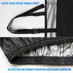 Nince Fietshoes Universeel Voor Alle Fietsen - Waterdicht 210D Oxford - Fiets Hoes Voor 2 Fietsen - Incl. Opbergzak - Zwart -BASIL Verkoop 1200x1200 707