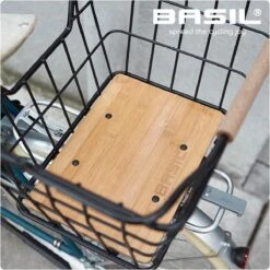 Basil Nordland Fietsmand - Voor Of Achter - Zwart/Bruin - 23 Liter -BASIL Verkoop 1200x1200 827