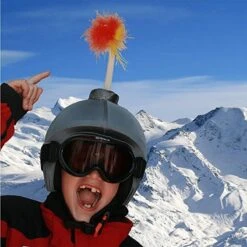 Multisport Helm Cover - ONE SIZE & ONE FITS ALL - Dierenhelm / Geschikt Voor Skihelm Motorhelm Fietshelm En Nog Veel Meer. Helm Decoratie Voor Kinderen En Volwassenen -BASIL Verkoop 1200x1200 864