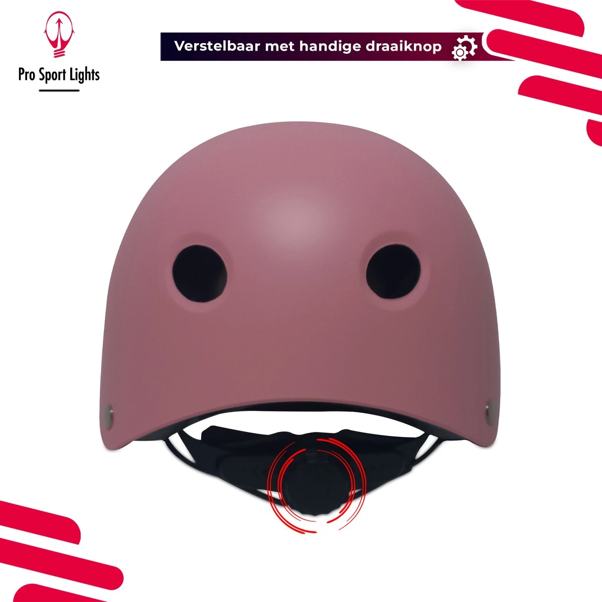 Kinderfietshelm Pro Sport Lights - Skate Fietshelm Voor Kinderen - Matt Roze Pink - Kinderhelm 50 - 56 Cm 9 Kinderfietshelm Pro Sport Lights - Skate Fietshelm Voor Kinderen - Matt Roze Pink - Kinderhelm 50 - 56 Cm - Afbeelding 9