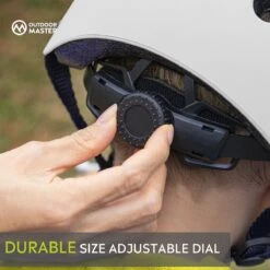 OutdoorMaster Helm Voor Kinderen – Fietselm Kinderen – SkateHelm Kindren – Sporthelm – Jongens – Meisjes – Wit – Maat M (52-56) -BASIL Verkoop 1200x1200 918