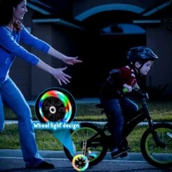 Bolke® - Zijwieltjes - 12-20 Inch - Zijwieltjes Met LED Lichtjes - Zijwieltjes Voor Kinderfiets - Blauw - 12 Inch/14 Inch/16 Inch/18 Inch/20 Inch - Zijwielen - Kinderfietsaccessoires -BASIL Verkoop 1200x1200 93