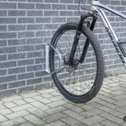 Fietsenrek Voor 1 Fiets - Inclusief Muurbevestiging - Gegalvaniseerd Staal - Fietsstandaard Wandmontage -BASIL Verkoop 1200x1200 990