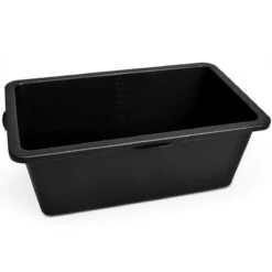 Monzana Fietskar Aanhanger - Met 90L Kunststof Kuip Koppeling – Zwart -BASIL Verkoop 1200x1200 999