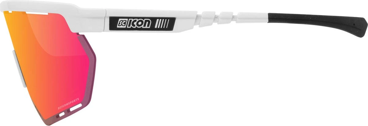 Scicon BRIL AEROWING WHITE GLOSS SCN-PP RED MULTIMIRROR 3 Scicon BRIL AEROWING WHITE GLOSS SCN-PP RED MULTIMIRROR - Afbeelding 3