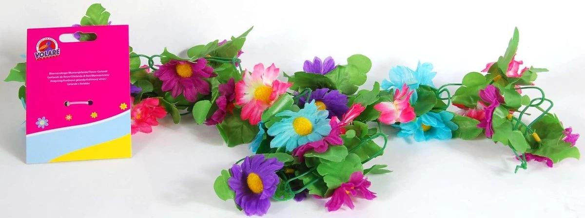 Volare Slinger / Bloemenstreng 130cm Flower Garland Multicolor 1 Volare Slinger / Bloemenstreng 130cm Flower Garland Multicolor