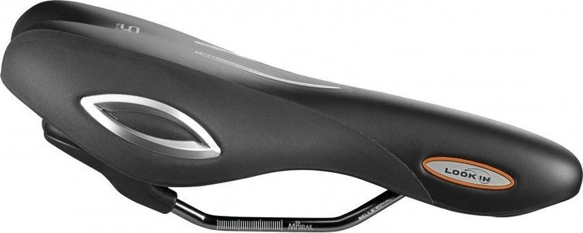 Selle Royal Lookin Moderate 5235 - Fietszadel - Zwart 13 Selle Royal Lookin Moderate 5235 - Fietszadel - Zwart - Afbeelding 13
