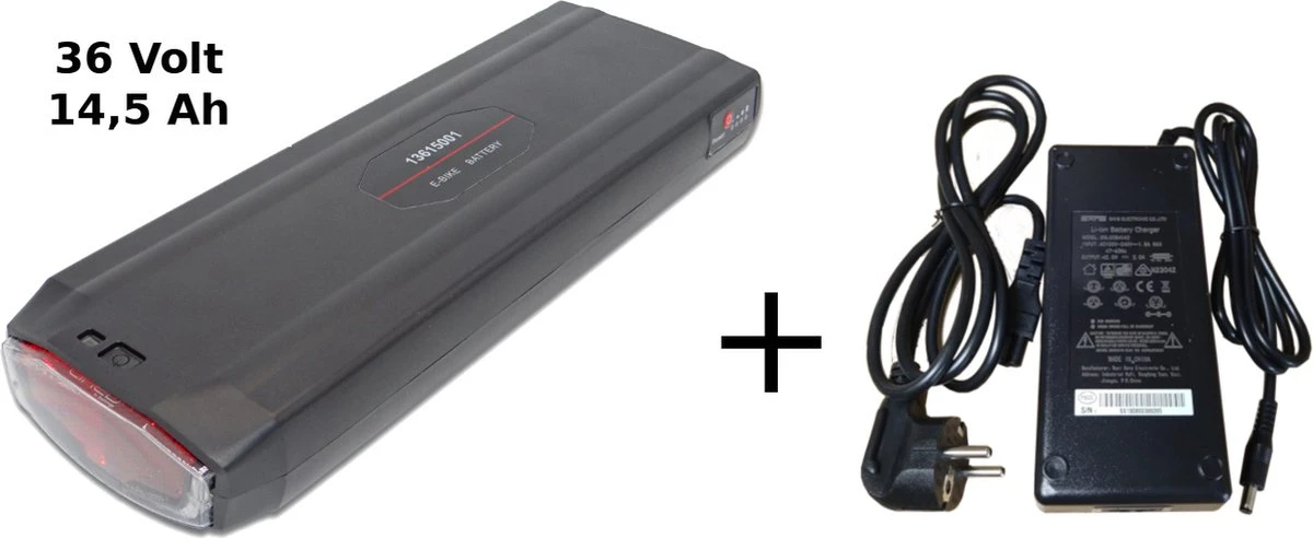 Merkloos Fietsaccu Voor Stella Fietsen Type 2 - 14,5 Ah - 522 Wh Incl Oplader 1 Merkloos Fietsaccu Voor Stella Fietsen Type 2 - 14,5 Ah - 522 Wh Incl Oplader