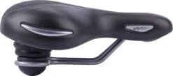Contec Elliptic+ City/Tour Zadel - Breed Fietszadel Dames - Met +Gel Vulling - Uitsparing Tegen Zadelpijn - Zwart -BASIL Verkoop 1200x529 2