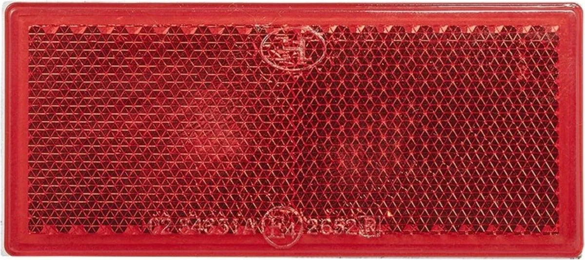 PROPLUS Pro Plus Reflector Zelfklevend - 82 X 36 Mm - Rood - 2 Stuks 8 PROPLUS Pro Plus Reflector Zelfklevend - 82 X 36 Mm - Rood - 2 Stuks - Afbeelding 8