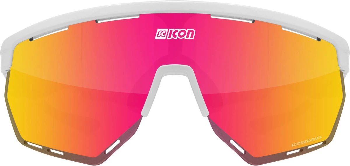 Scicon BRIL AEROWING WHITE GLOSS SCN-PP RED MULTIMIRROR 2 Scicon BRIL AEROWING WHITE GLOSS SCN-PP RED MULTIMIRROR - Afbeelding 2