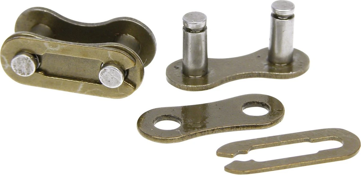 Dresco Kettingschakels 1/2 X 1/8 Inch 1 Speed Staal Zilver 2 Stuks 1 Dresco Kettingschakels 1/2 X 1/8 Inch 1 Speed Staal Zilver 2 Stuks