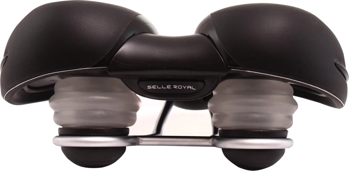 Selle Royal Respiro Soft Relaxed - Fietszadel - Unisex - Zwart 3 Selle Royal Respiro Soft Relaxed - Fietszadel - Unisex - Zwart - Afbeelding 3