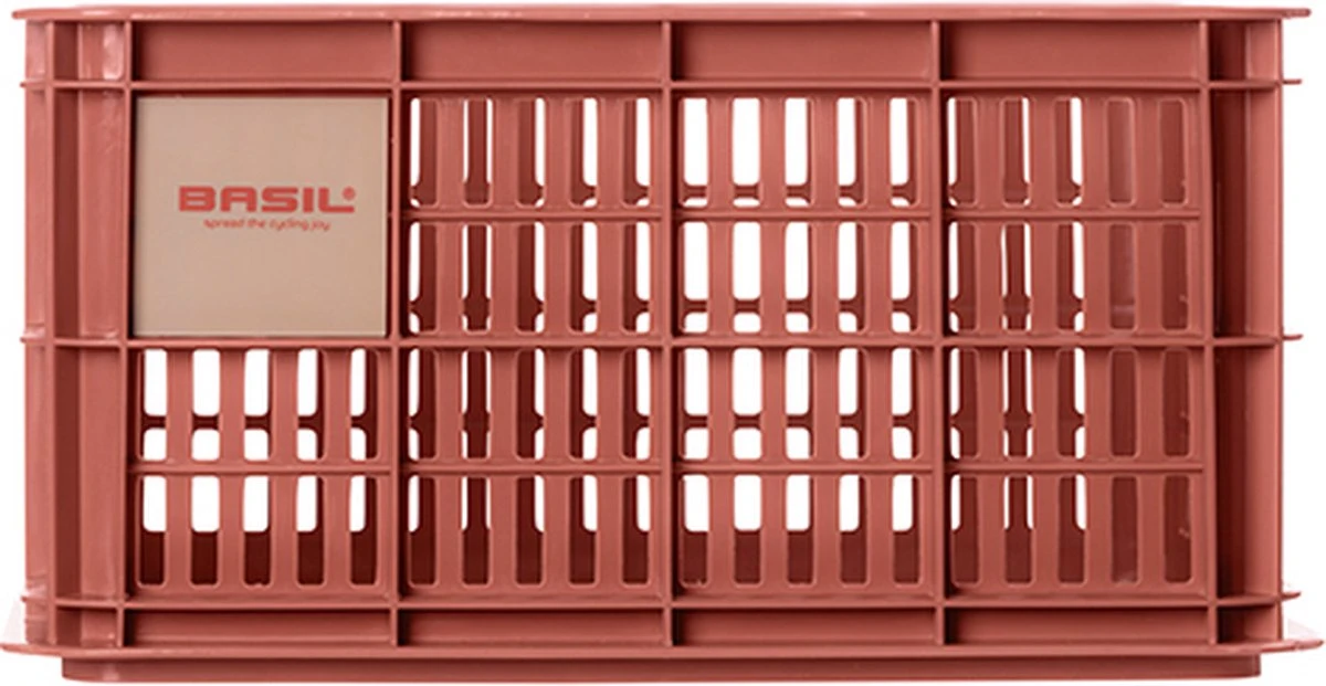 Basil Fietskrat S - Klein - 17.5 Liter - Rood 2 Basil Fietskrat S - Klein - 17.5 Liter - Rood - Afbeelding 2