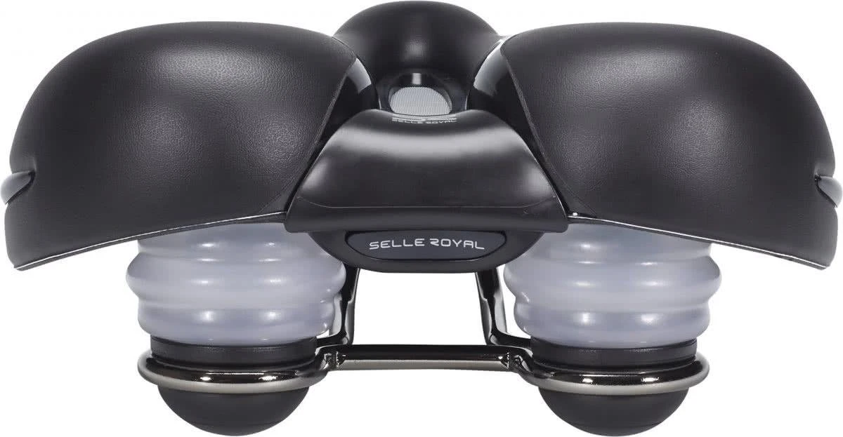 Selle Royal Respiro Soft Relaxed - Fietszadel - Unisex - Zwart 4 Selle Royal Respiro Soft Relaxed - Fietszadel - Unisex - Zwart - Afbeelding 4