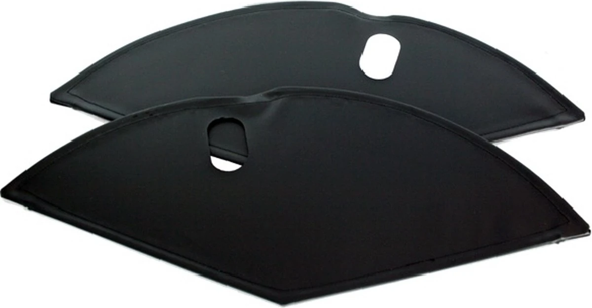 Merkloos Jasbeschermer 28" Tour Lakdoek - Mat Zwart 3 Merkloos Jasbeschermer 28" Tour Lakdoek - Mat Zwart - Afbeelding 3