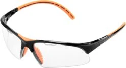 Tecnifibre Squashbril - Sportbril - Senioren - Volwassenen - Zwart/Oranje