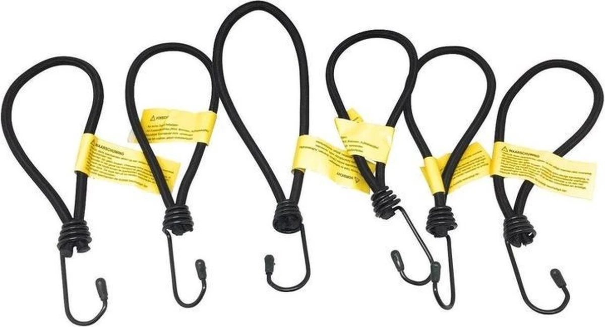 Merkloos Spanelastiek Met Haak 12 Stuks - Spanners Voor Spandoek / Afdekzeil / Netten 1 Merkloos Spanelastiek Met Haak 12 Stuks - Spanners Voor Spandoek / Afdekzeil / Netten