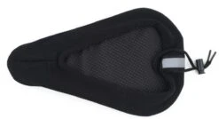 Merkloos Fietszadel Overtrek - Zwart