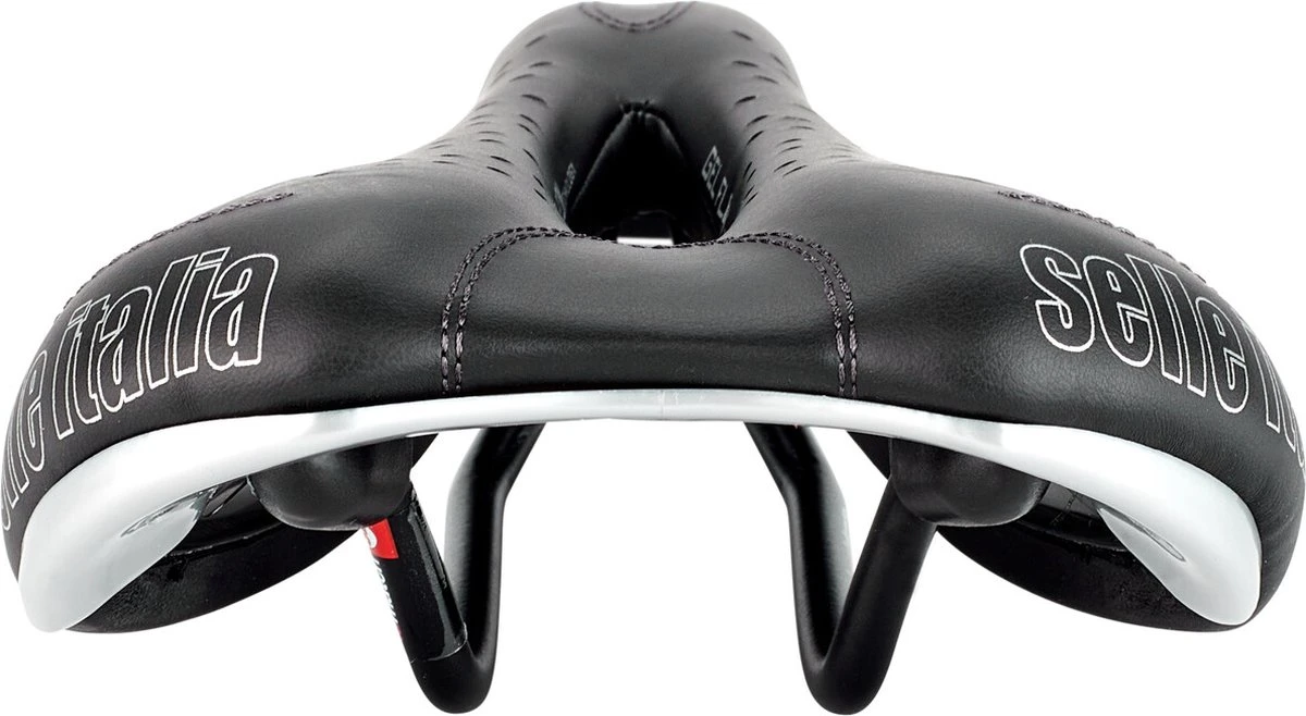 Selle Italia Sport Gel Flow S2 Fietszadel - Stalen Rails - Zwart 10 Selle Italia Sport Gel Flow S2 Fietszadel - Stalen Rails - Zwart - Afbeelding 10
