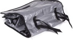 Lastpak Bisonyl Dubbele Fietstas - 46 L - Zilver -BASIL Verkoop 1200x659