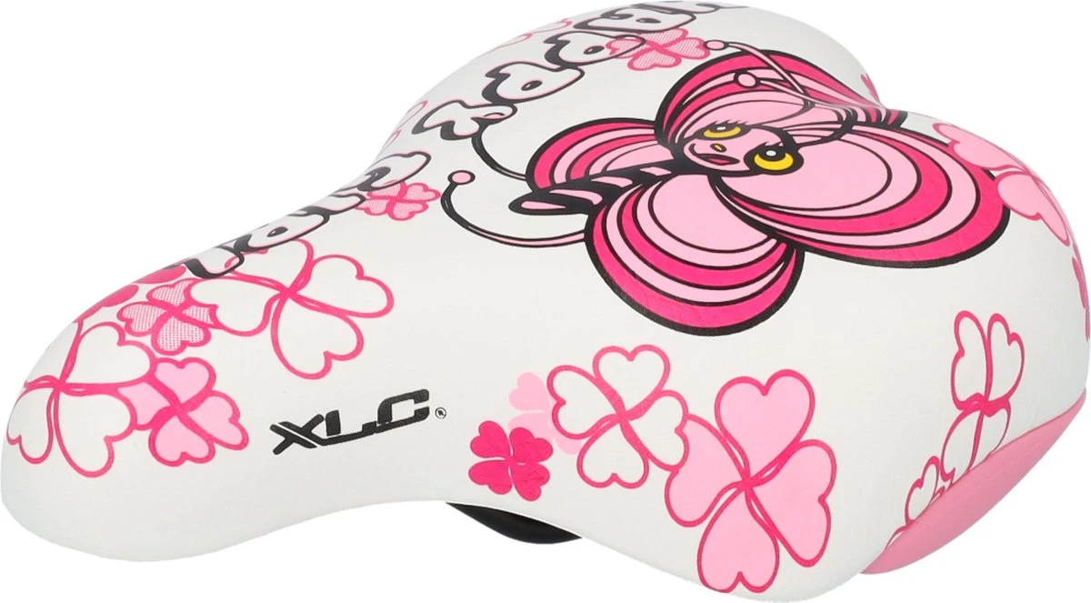 XLC Kinderzadel - Universeel - Wit/Roze - SA-C02 1 XLC Kinderzadel - Universeel - Wit/Roze - SA-C02