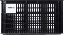 Basil Fietskrat L - Groot - 40 Liter - Zwart