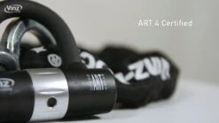 VINZ Trivor ART 4 Kettingslot - 150 Cm Motorslot Van Gehard Staal Met Ring / Scooterslot Met Hangslot / Schijfremslot -BASIL Verkoop 1200x675