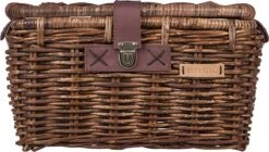 Basil Denton Fietsmand M - Voor - Rotan - Bruin - Medium -BASIL Verkoop 1200x682 2
