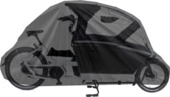 Maxxcovers Cargo Bakfietshoes - Voor 2-wielers Met Regentent Huif - Waterdicht - Zwart -BASIL Verkoop 1200x686