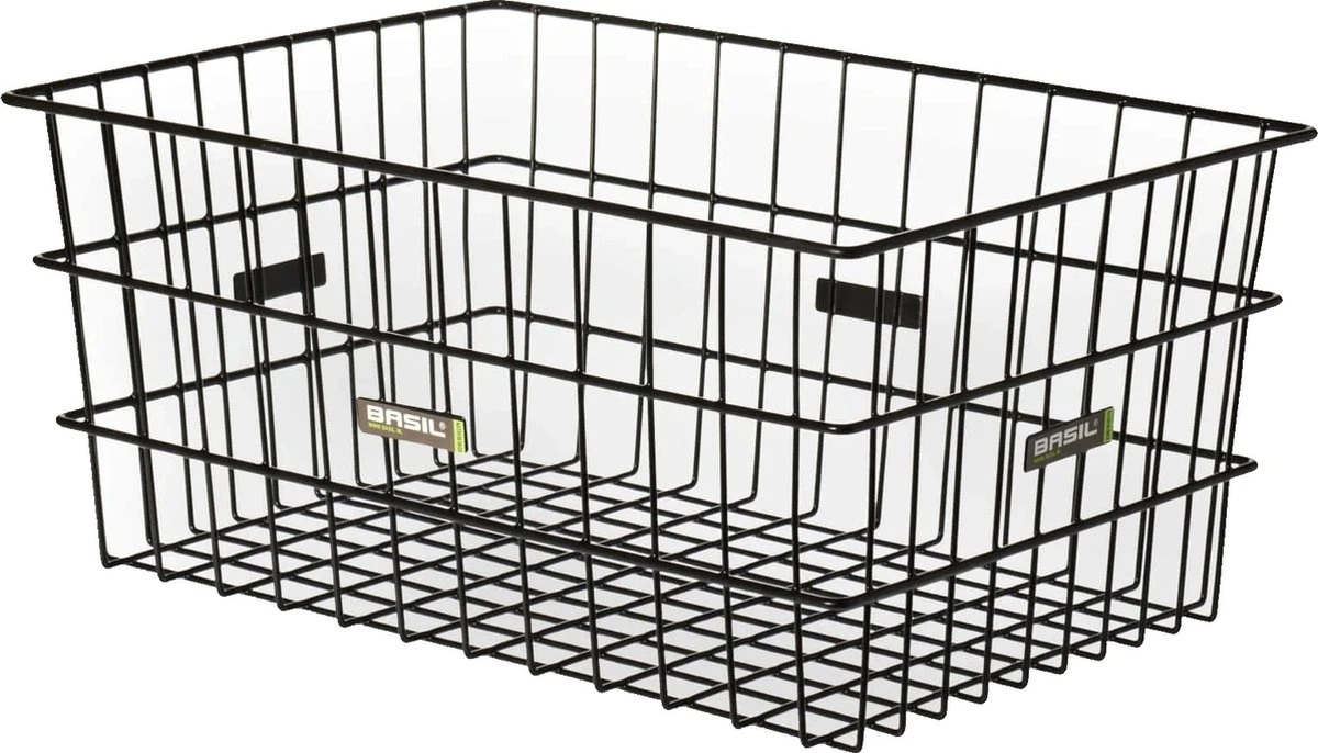 Basil Zembla Fietsmand - Staal - Inclusief Bevestigingssysteem - Zwart 4 Basil Zembla Fietsmand - Staal - Inclusief Bevestigingssysteem - Zwart - Afbeelding 4