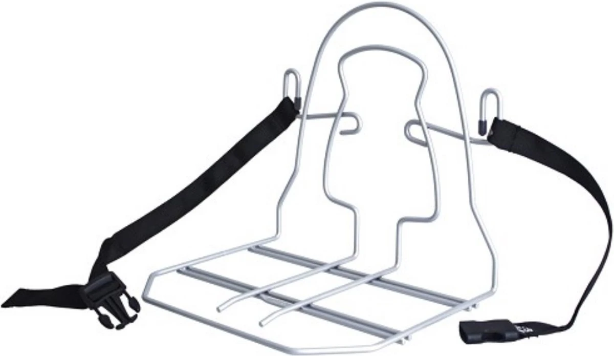 Steco Bagagedrager Verbreder Monkey-mee Staal - 31cm Breed - Zilver 7 Steco Bagagedrager Verbreder Monkey-mee Staal - 31cm Breed - Zilver - Afbeelding 7