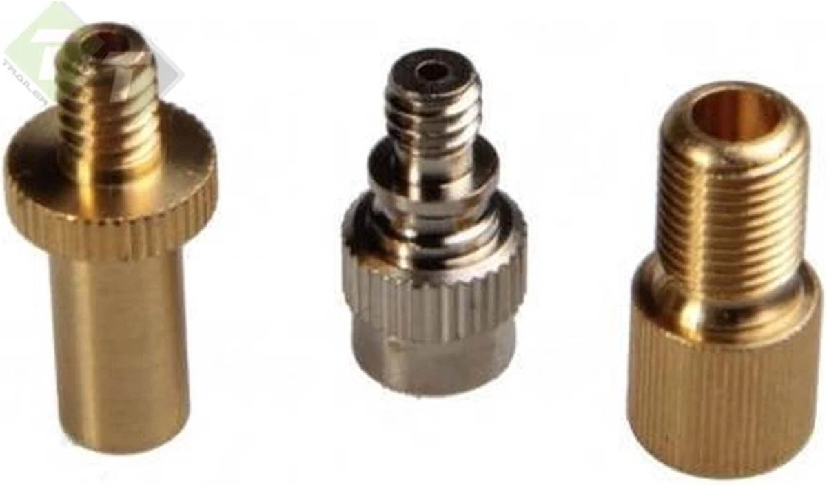 Benson Verloopnippel Set Alle Fietsventielen - Ballen - Luchtbed - 6 Delig 6 Benson Verloopnippel Set Alle Fietsventielen - Ballen - Luchtbed - 6 Delig - Afbeelding 6