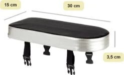 Lynnz® Bagagedrager Kussen - Fietskussen Achter - Bagagedragerkussen - Kussentje - Fiets Kussen -BASIL Verkoop 1200x727 7